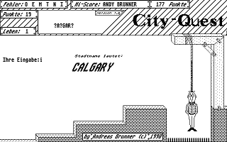 City-Quest atari screenshot